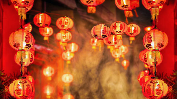 Chinese new year lanterns in china town. Chinese new year lanterns in china town. chinatown stock pictures, royalty-free photos & images
