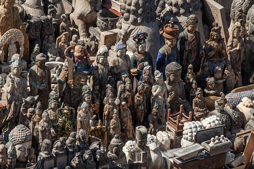 Chinese traditional stone carving