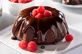 istock Chocolate Bundt Cake with Chocolate Ganache 1336693912
