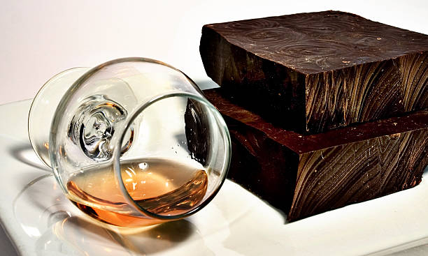 Chocolate & Cognac stock photo