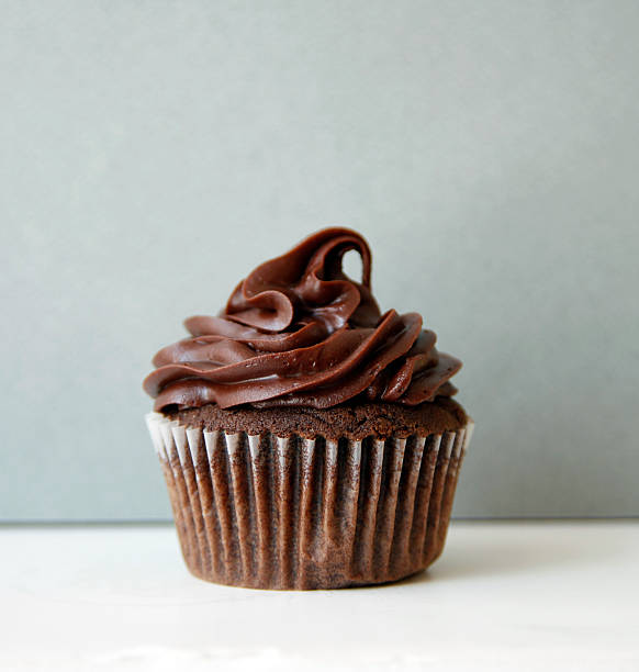 Chocolate Cupcake stock photo