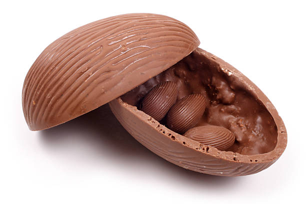 Chocolate - Easter Egg stock photo