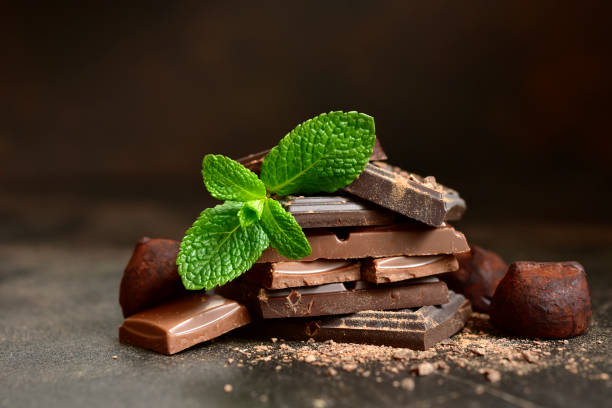 Chocolate Menta - Banco de fotos e imágenes de stock - iStock