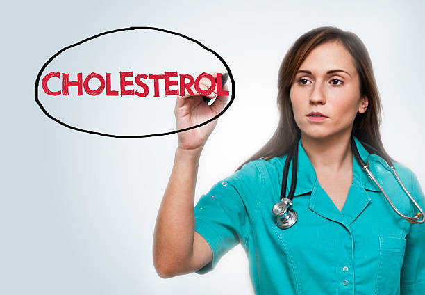 Cholesterol / Medicine concept (Click for more) stock photo