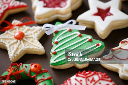 istock Christmas cookies 155100067