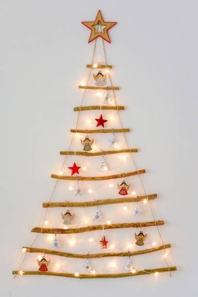 Blank Christmas Tree Wooden Various Shape Hanging Ornaments DIY Craft Xmas Decor 