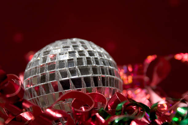 Christmas Disco stock photo