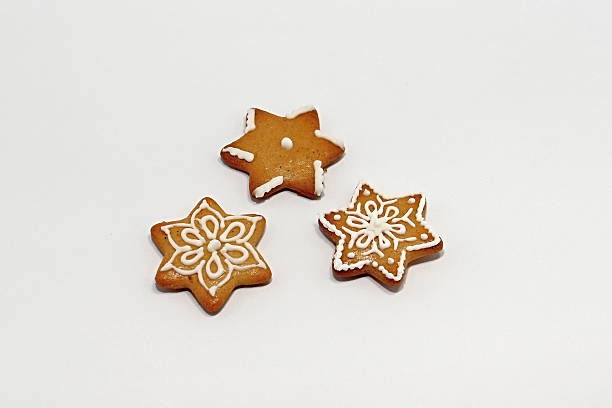 Christmas Gingerbread Cookies stock photo