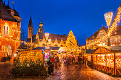 istock Christmas Market Goslar 478821816