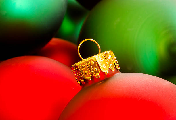 Christmas Ornament Closeup stock photo
