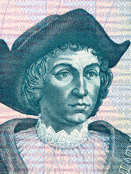 Christopher Columbus a portrait stock photo