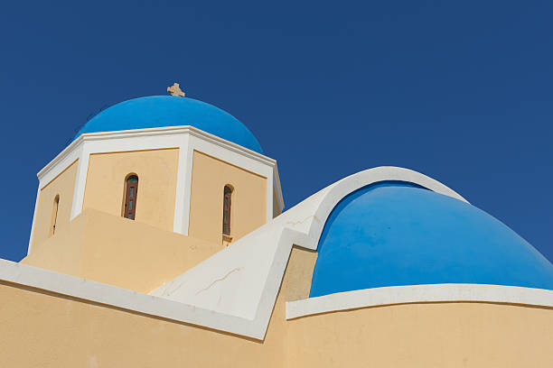 Church of St. George. Santorini. stock photo