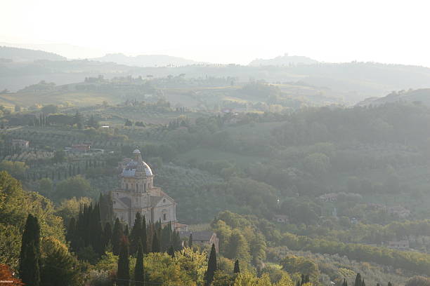 Church of the Madonna di San Biagio stock photo