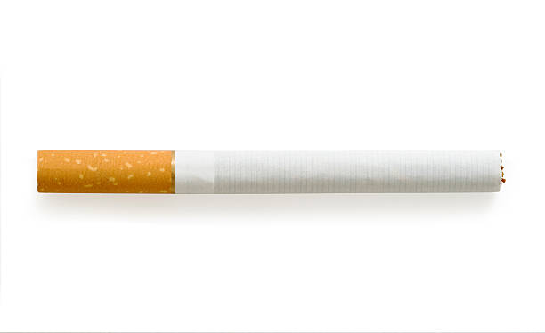 Cigarette isolated stock photo