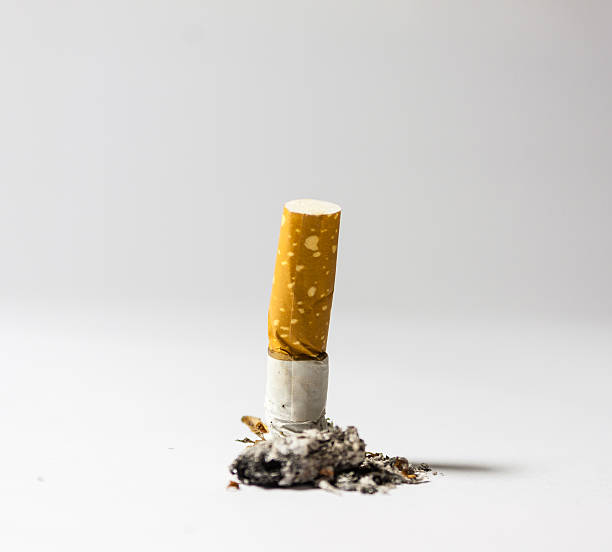Cigarette stock photo