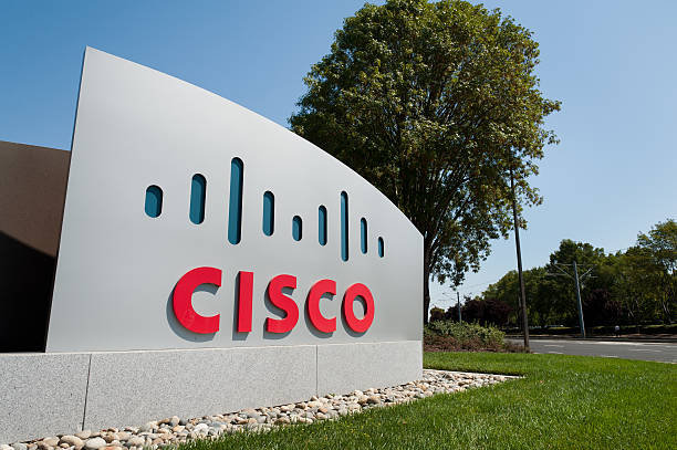 Cisco Systems Headquarters Office in San Jose, California stock photo
