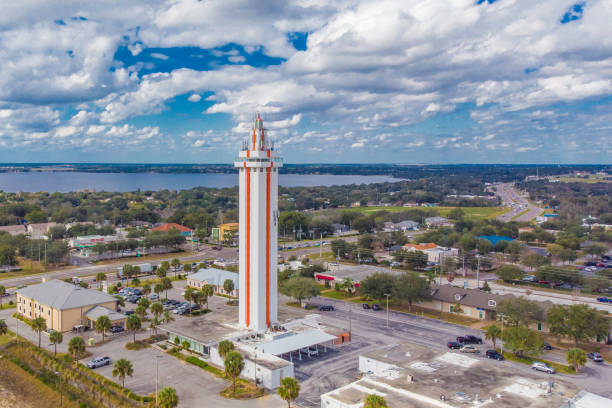 Citrus Tower in Clermont, Florida stock photo