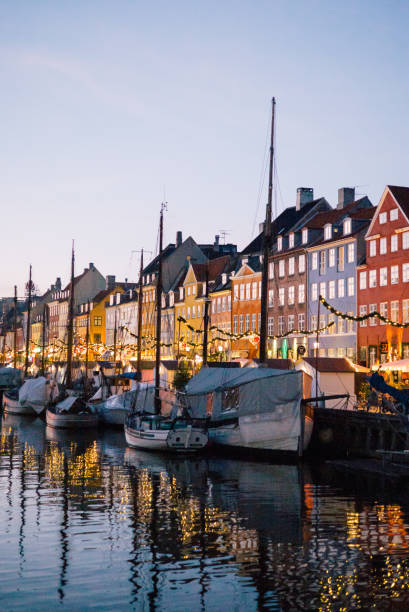 City of Copenhagen stock photo