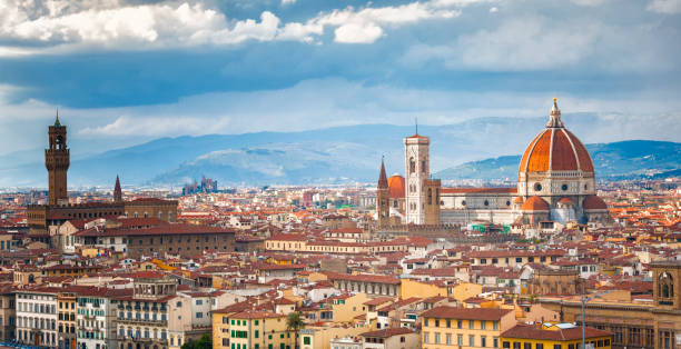 City of Florence Duomo di Firenze. Tuscany, Italy duomo santa maria del fiore stock pictures, royalty-free photos & images