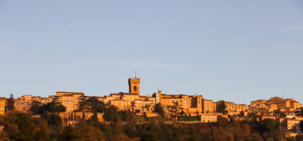 City of Recanati (Marche, Italy) stock photo