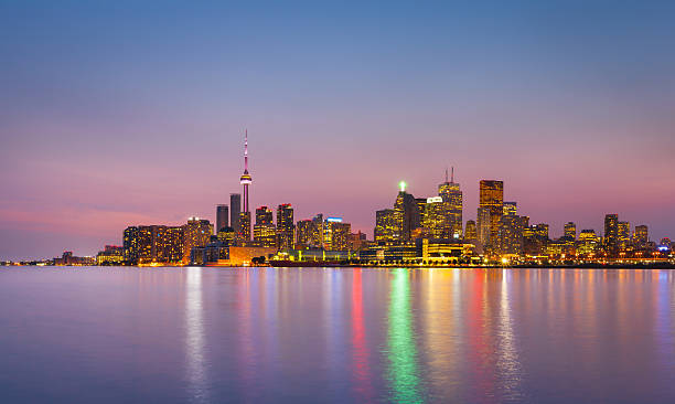 Cityscape of Toronto, Canada stock photo