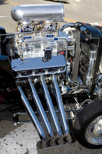 Hot Rod Moto Pistone Retro Vintage Car Engine Felpa