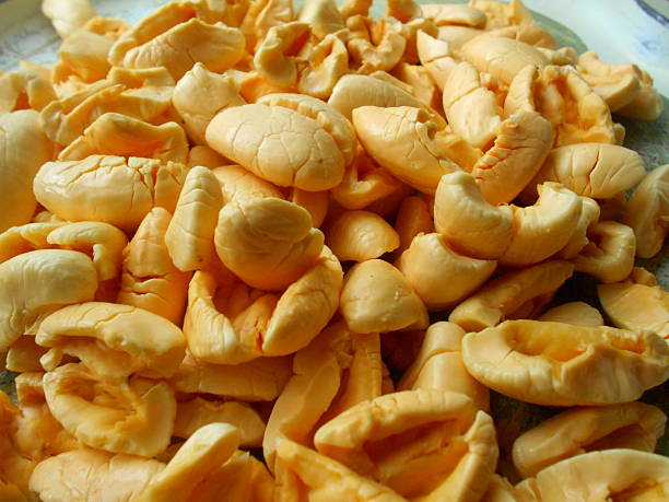 cleaned ackee stock photo