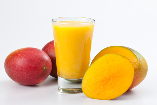 Glass Of Mango Juice 