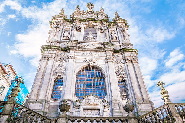 Clerigos Church in Porto stock photo