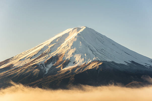 富士山のクローズアップ - 富士山 ストックフォトと画像