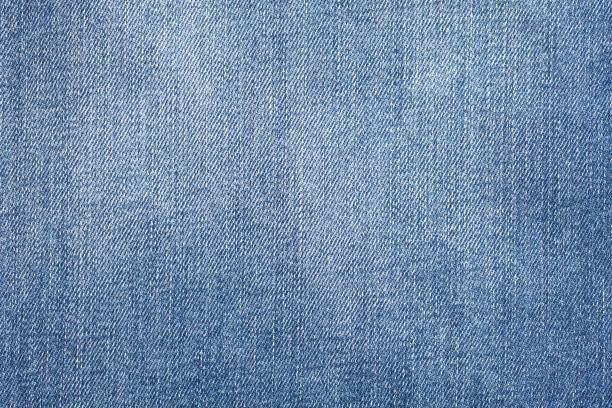 Close up of jeans texture stock photo