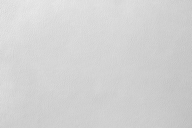 Close up white leather and texture background stock photo