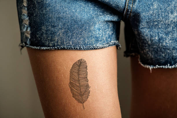 Tattoos bein frauen Tattoo Bein
