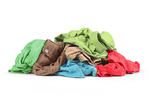 pile of shirts