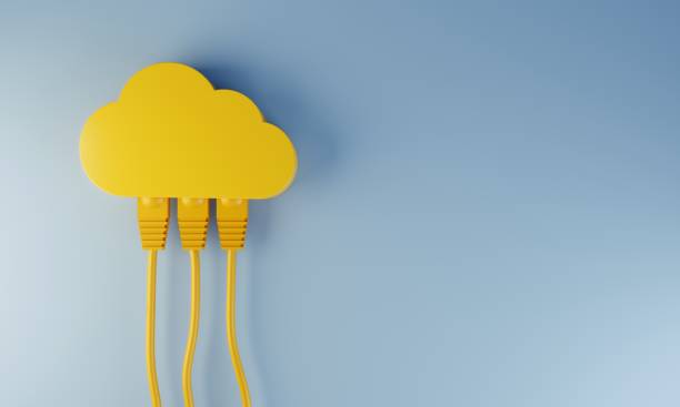 Cloud Computing Concept stock photo