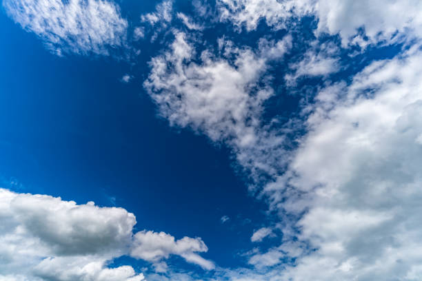 Cloud with blue sky stock photo