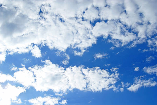 Clouds and Blue Sky stock photo