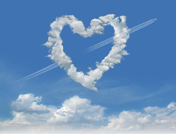 Clouds of Love 3 stock photo