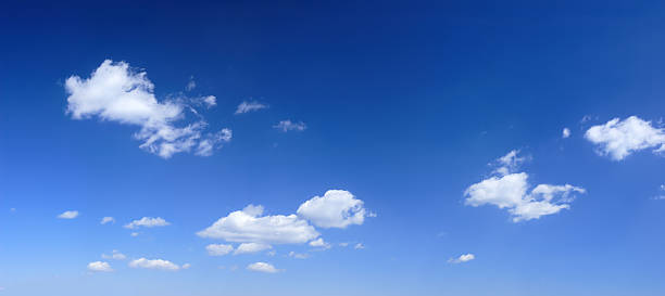 Clouds on sky stock photo