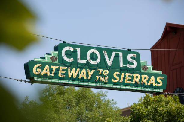 Clovis, California stock photo