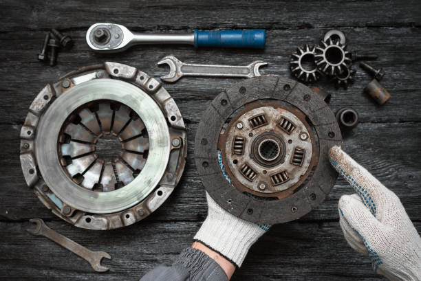 Clutch disk. stock photo