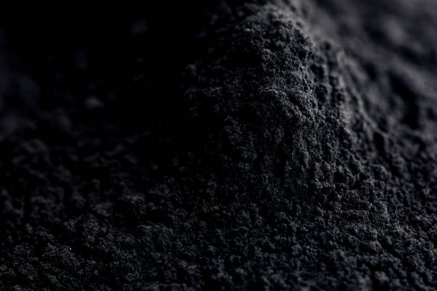 Black Color, coal powder, activated carbon