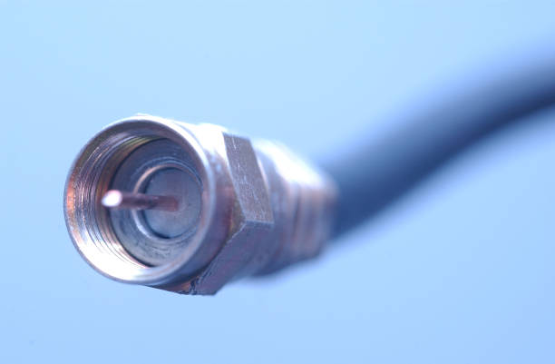 Coaxial cable stock photo