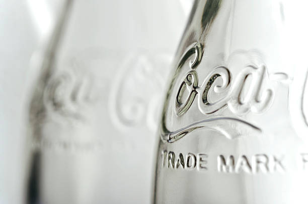 Coca Cola bottle stock photo