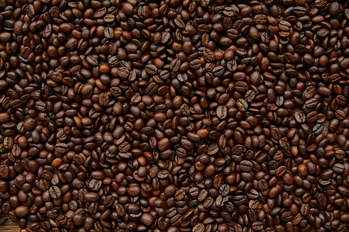 Full frame Coffee Beans background