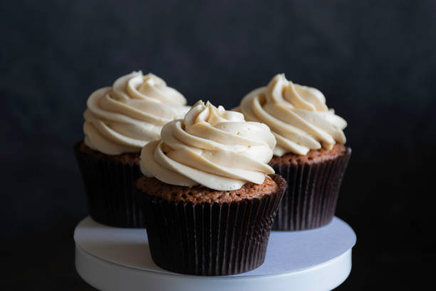 Coffee cupcake Coffee cupcake prepared with a special presentation. turkey cupcakes stock pictures, royalty-free photos & images