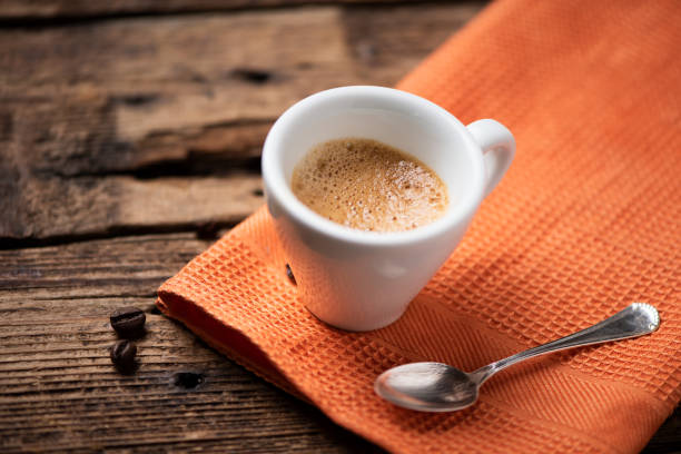 Coffee Espresso cup Coffee Espresso cup close up espresso stock pictures, royalty-free photos & images