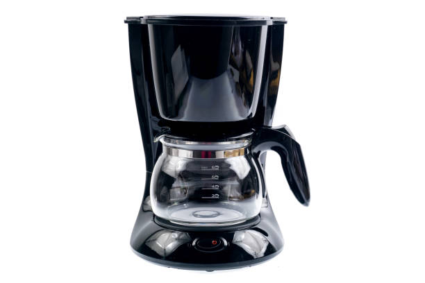 Coffee machine isolated Coffee machine isolated coffee maker stock pictures, royalty-free photos & images