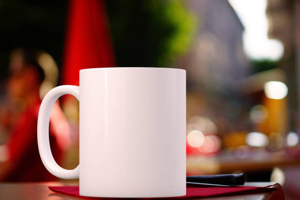 Coffee Mug Mockup stock photo