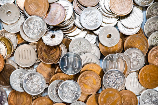 coins stock photo